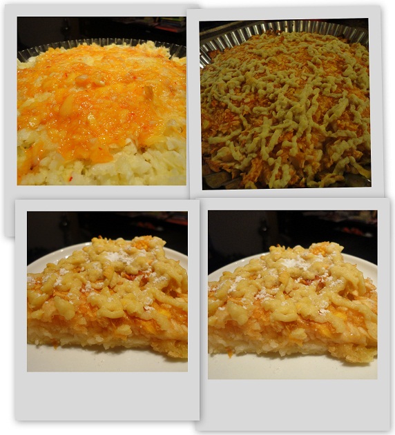 Tarta jabłkowo - brzoskwiniowa