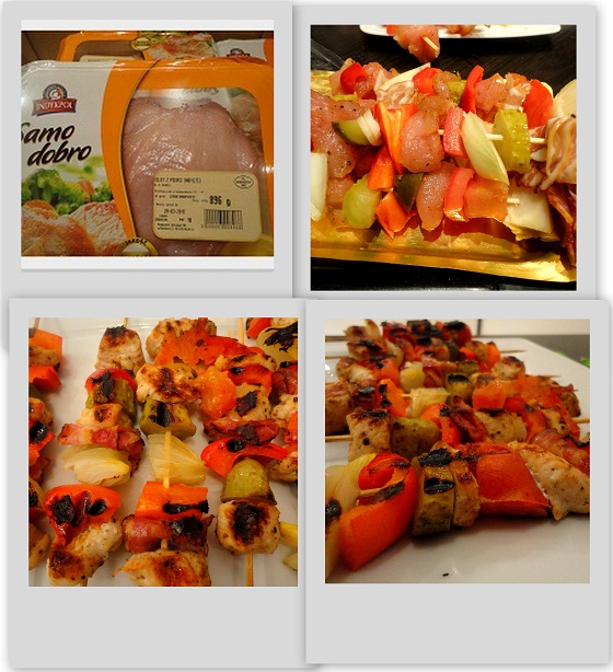 Szaszłyki z indykiem