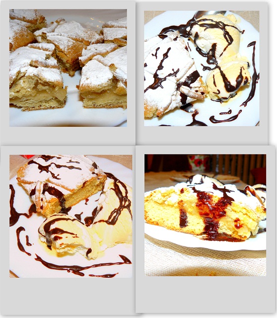 Kruche ciasto z jabłkami