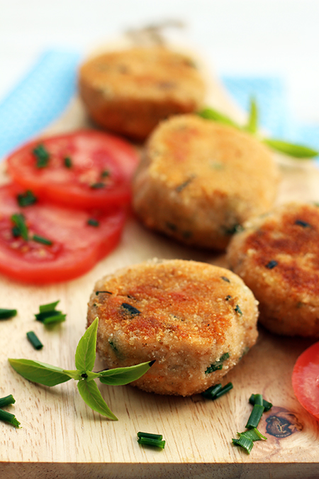 Kotleciki z łososia