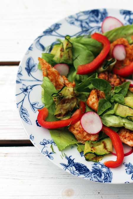 Sałatka z kurczakiem