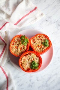 Papryki nadziewane mielonym