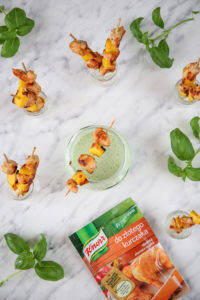 szaszłyki z kurczakiem i mango