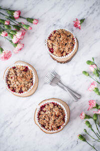 weganskie crumble przepis