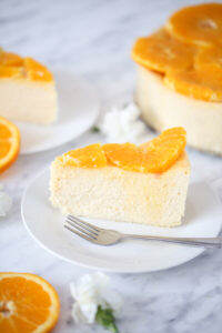 sernik z pomarańczami