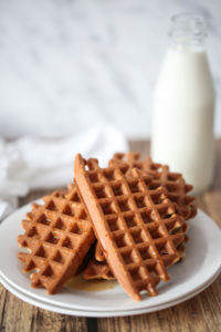 Bananowe gofry przepis