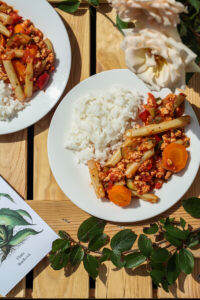 potrawka z indyka z warzywami