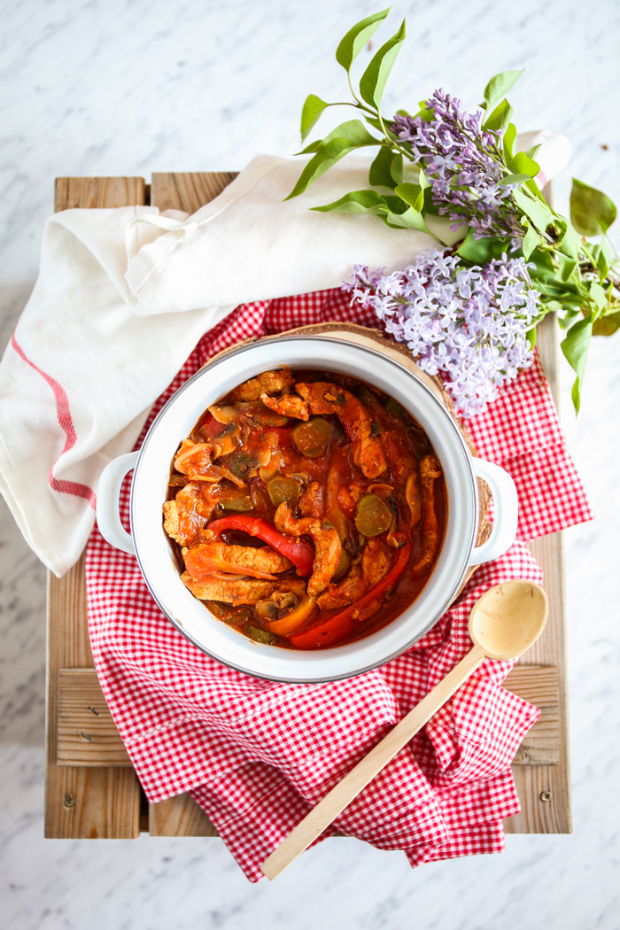 Schab po bałkańsku