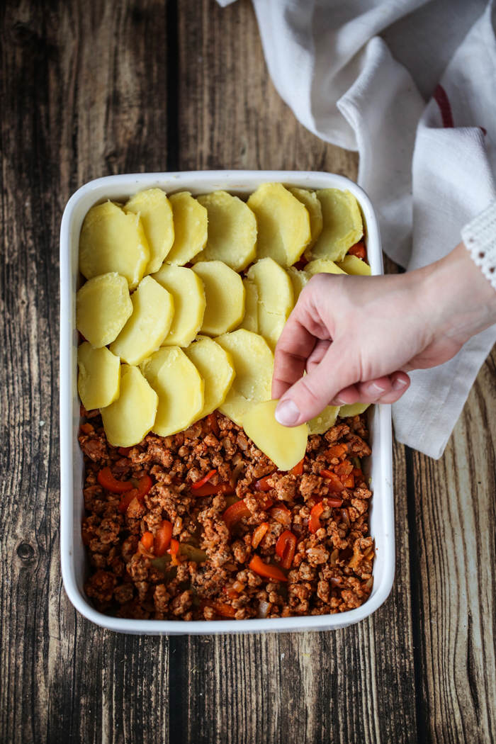 Zapiekanka ziemniaczana z mielonym