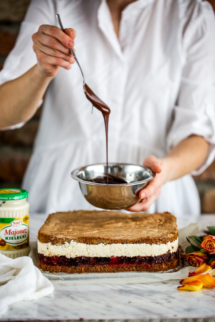 Ciasto makowe z galaretką