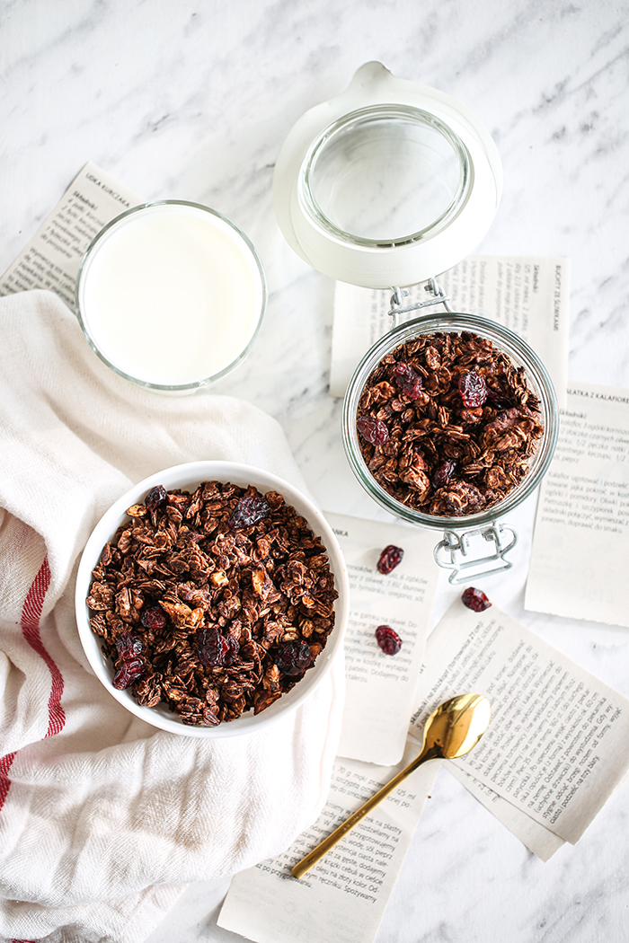 Czekoladowa granola